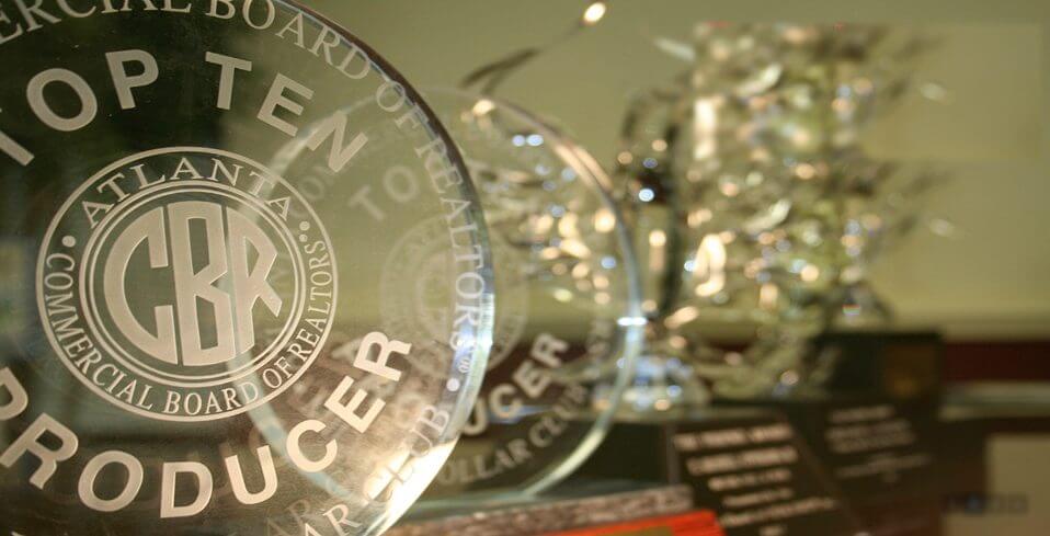 Atlanta Commercial Board of Realtors top ten producer award